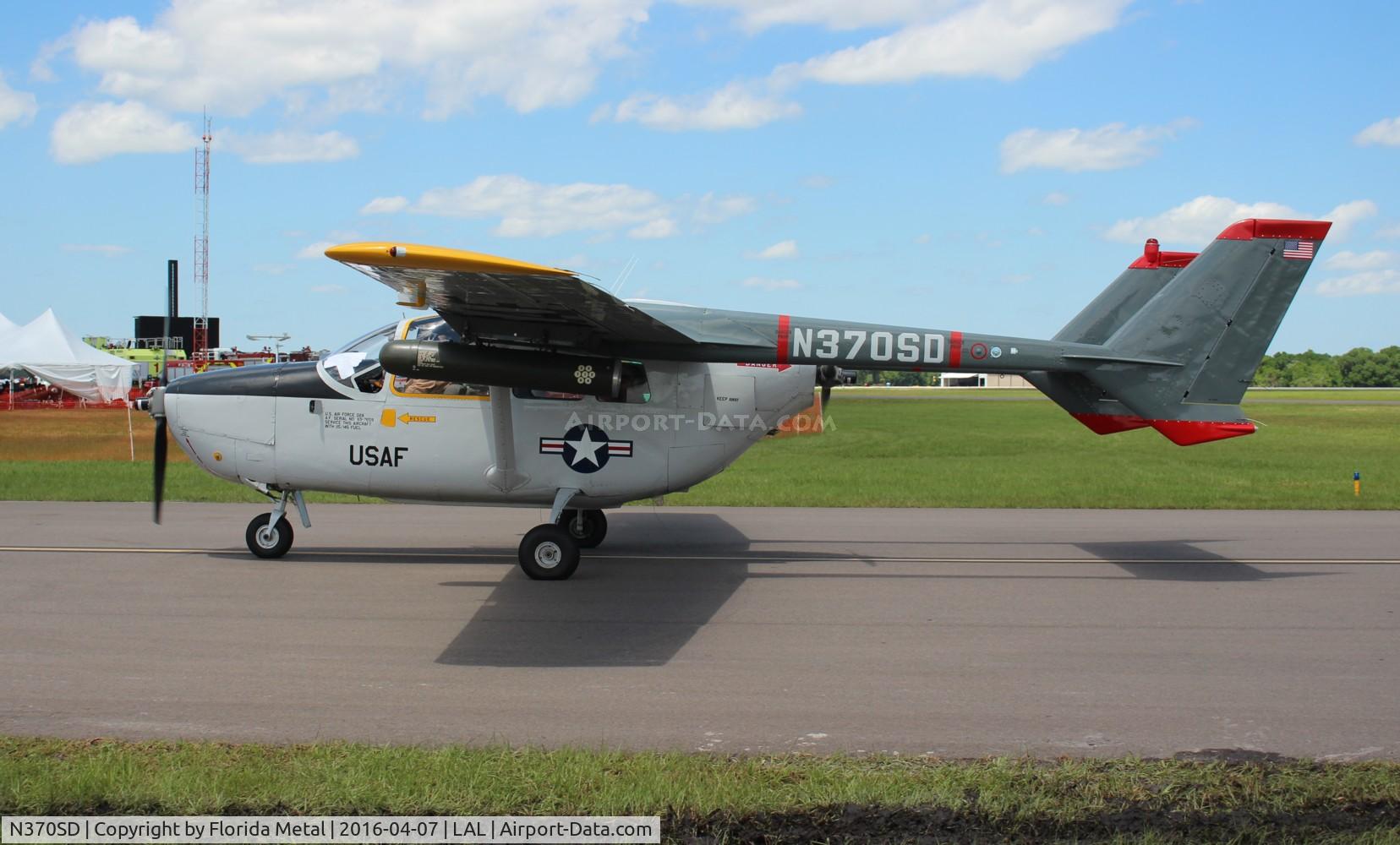 N370SD, 1969 Cessna O-2A Super Skymaster Super Skymaster C/N 337M-0457, O-2A Skymaster