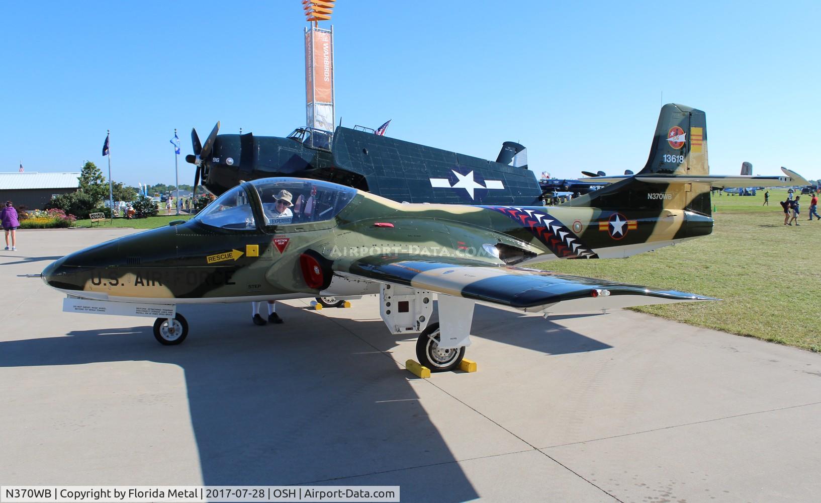 N370WB, 1966 Cessna T-37C Tweety Bird C/N 40974, T-37C