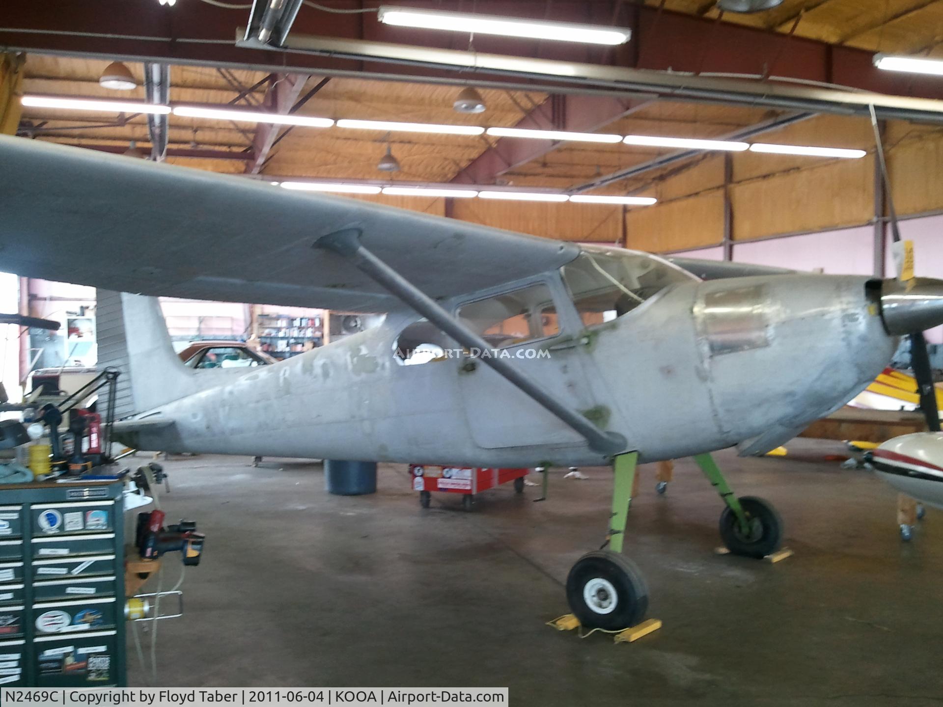 N2469C, 1954 Cessna 180 C/N 30769, Being restored