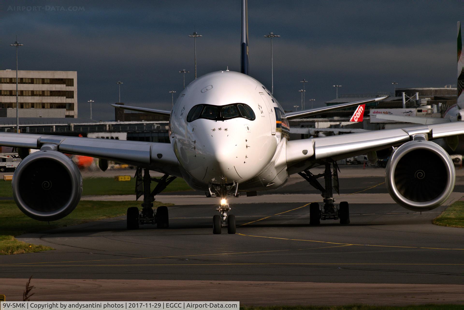 9V-SMK, 2016 Airbus A350-941 C/N 084, close up shot