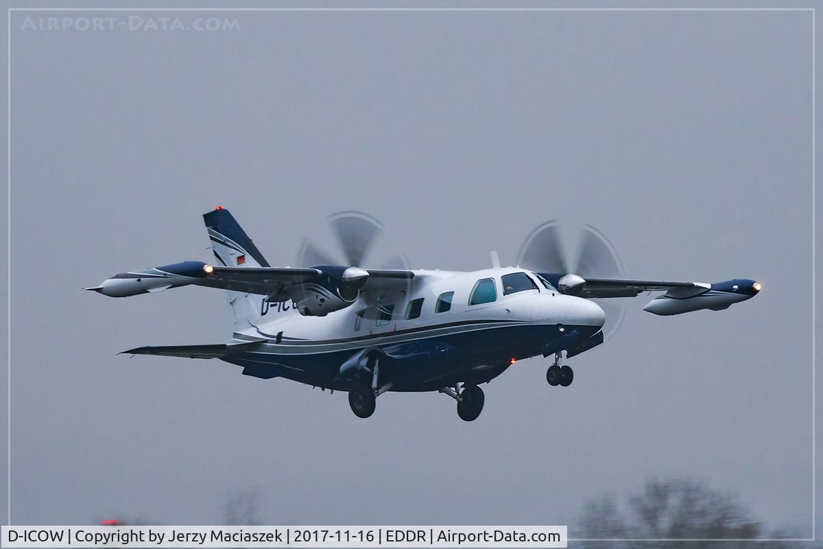 D-ICOW, 1981 Mitsubishi MU-2B-60 Marquise C/N 1515SA, Mitsubishi MU-2B-60 Marquise