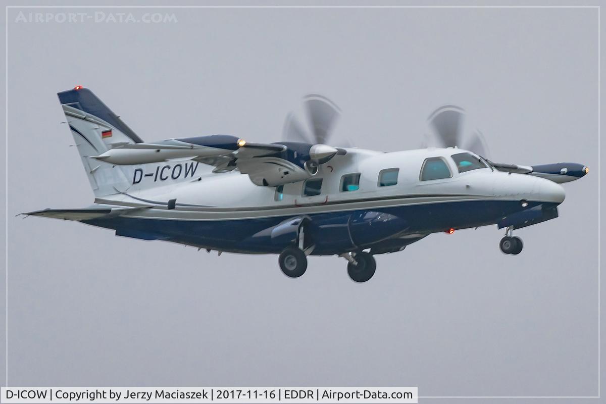 D-ICOW, 1981 Mitsubishi MU-2B-60 Marquise C/N 1515SA, Mitsubishi MU-2B-60 Marquise