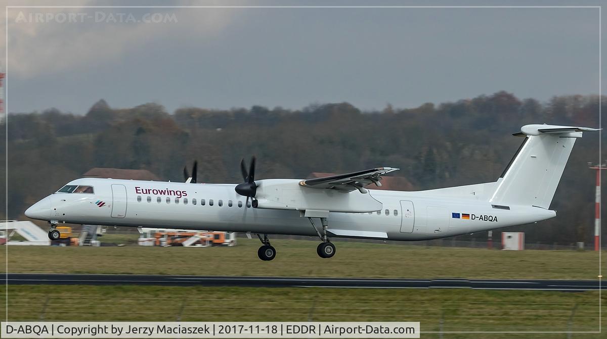 D-ABQA, 2008 De Havilland Canada DHC-8-402Q Dash 8 C/N 4223, De Havilland Canada DHC-8-402Q