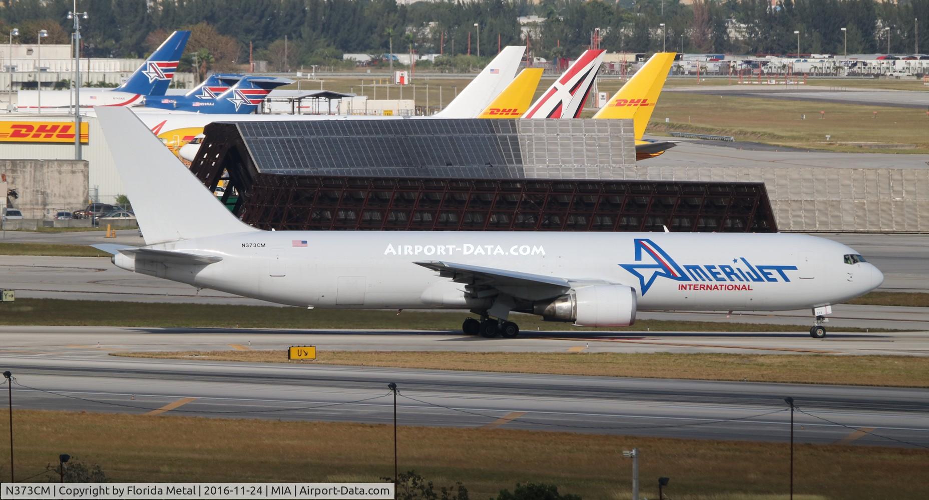 N373CM, 1990 Boeing 767-338 C/N 24929, Amerijet