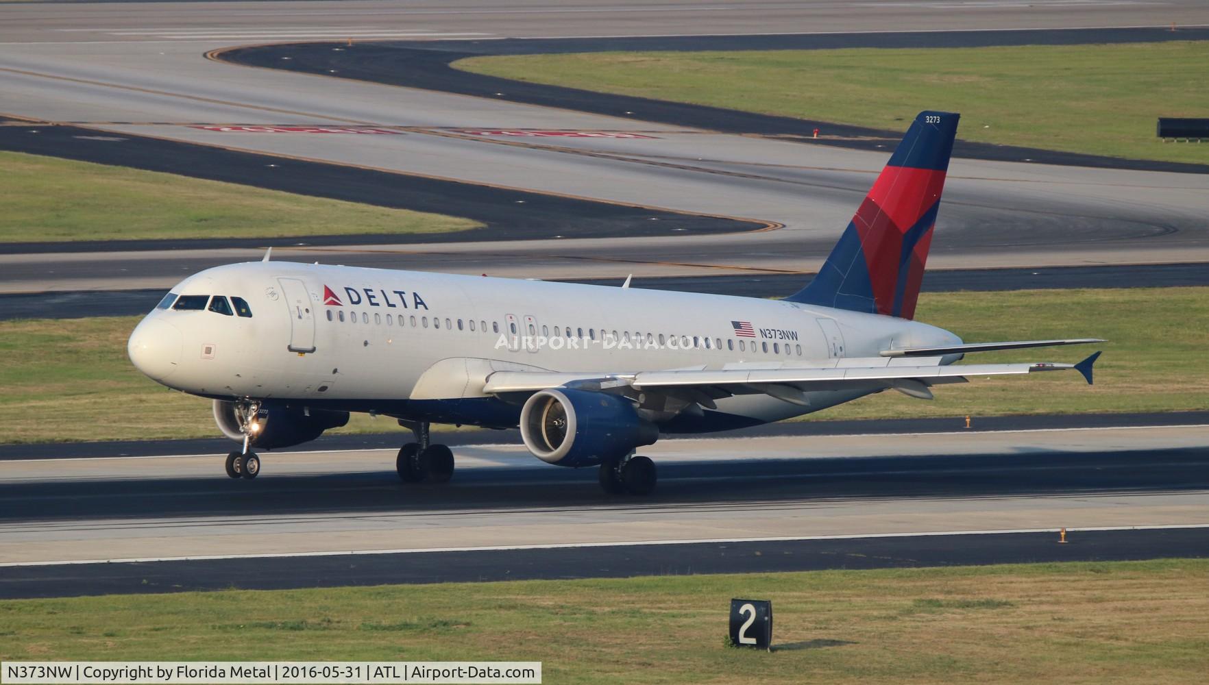 N373NW, 2001 Airbus A320-212 C/N 1641, Delta