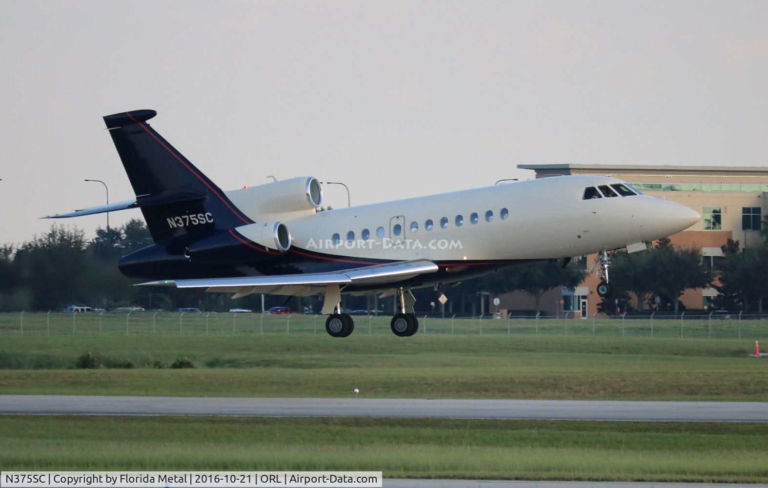 N375SC, 2008 Dassault Falcon 900EX C/N 215, Falcon 900EX