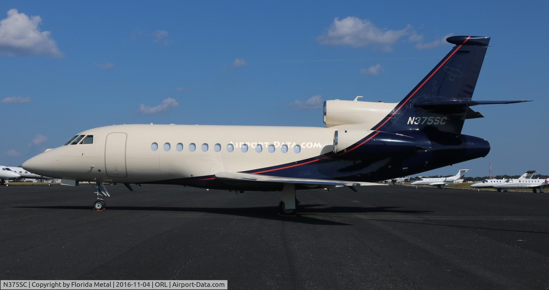 N375SC, 2008 Dassault Falcon 900EX C/N 215, Falcon 900EX