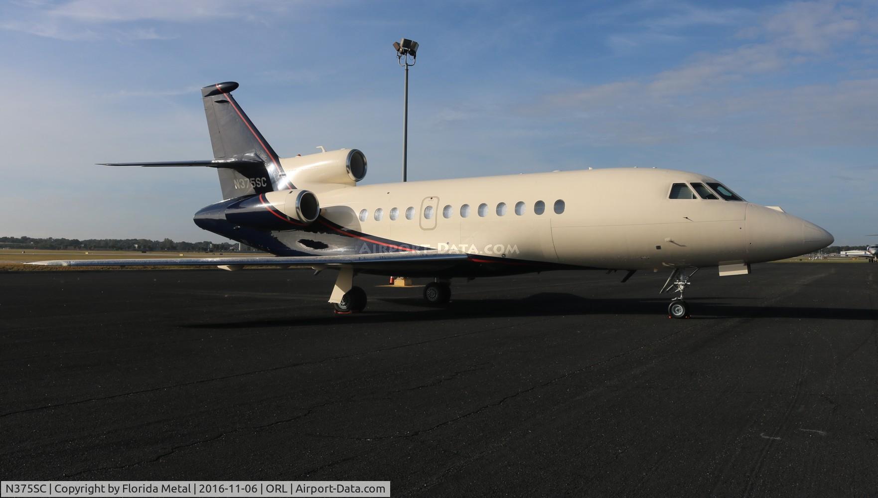 N375SC, 2008 Dassault Falcon 900EX C/N 215, Falcon 900EX