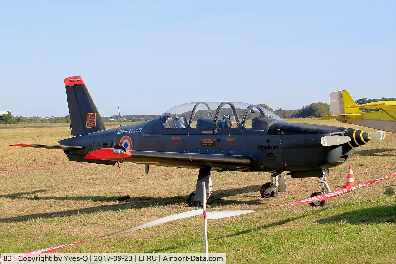 83, Socata TB-30 Epsilon C/N 83, Socata TB-30 Epsilon, Static display, Morlaix-Ploujean airport (LFRU-MXN) Air show 2017