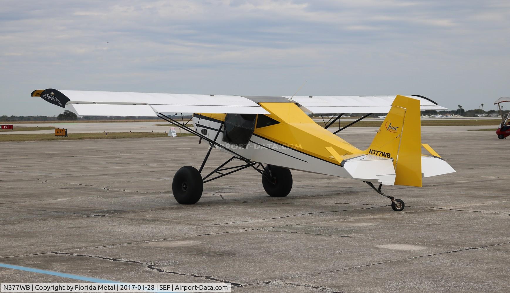 N377WB, 2015 Just Aircraft JA30 Superstol C/N JA449-03-15, Superstol