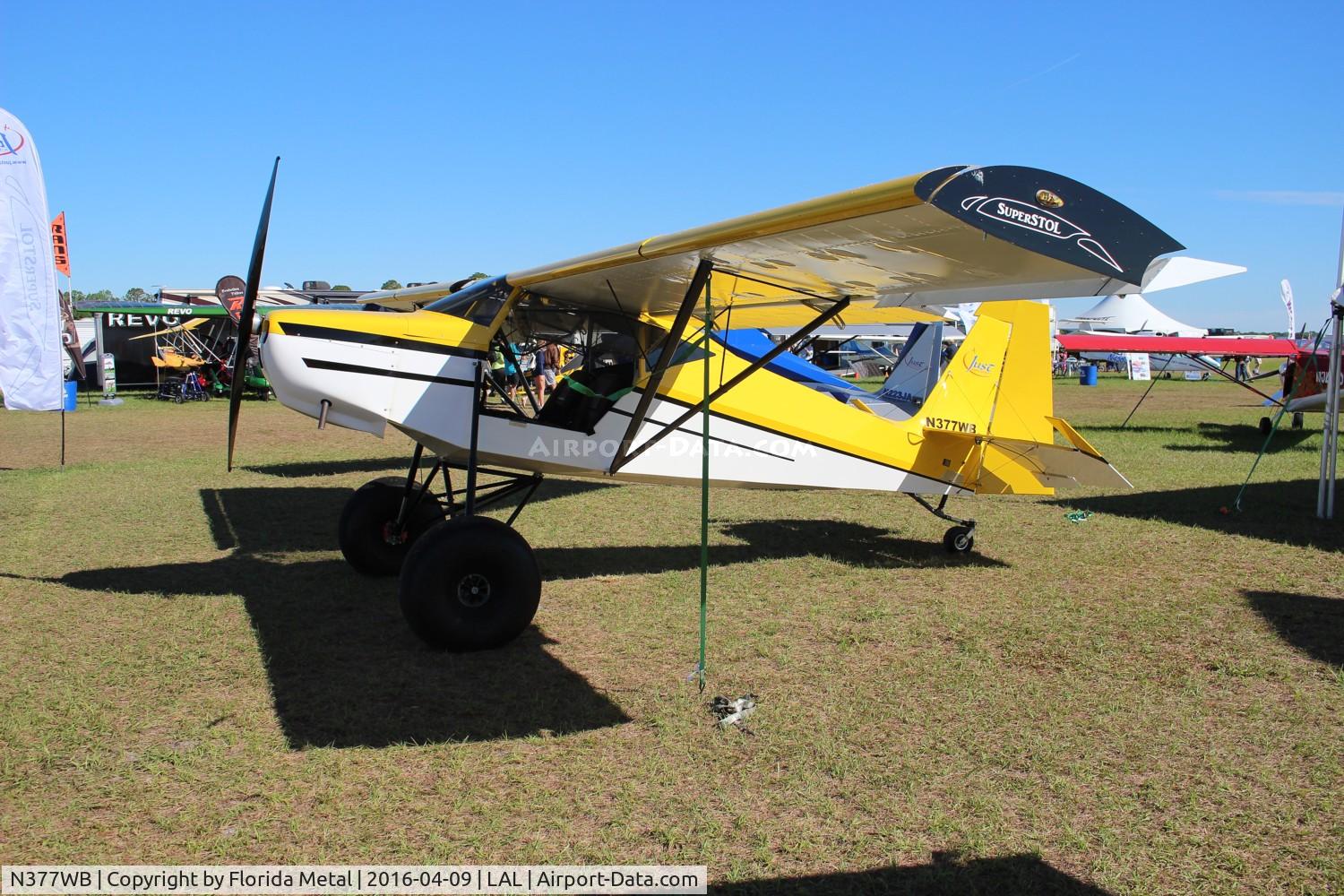 N377WB, 2015 Just Aircraft JA30 Superstol C/N JA449-03-15, Superstol