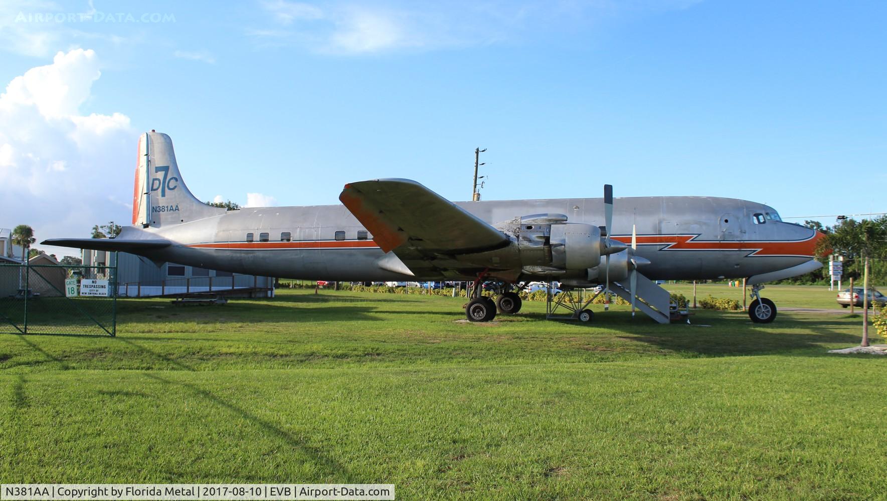 N381AA, 1956 Douglas DC-7BF C/N 44921, DC-7BF