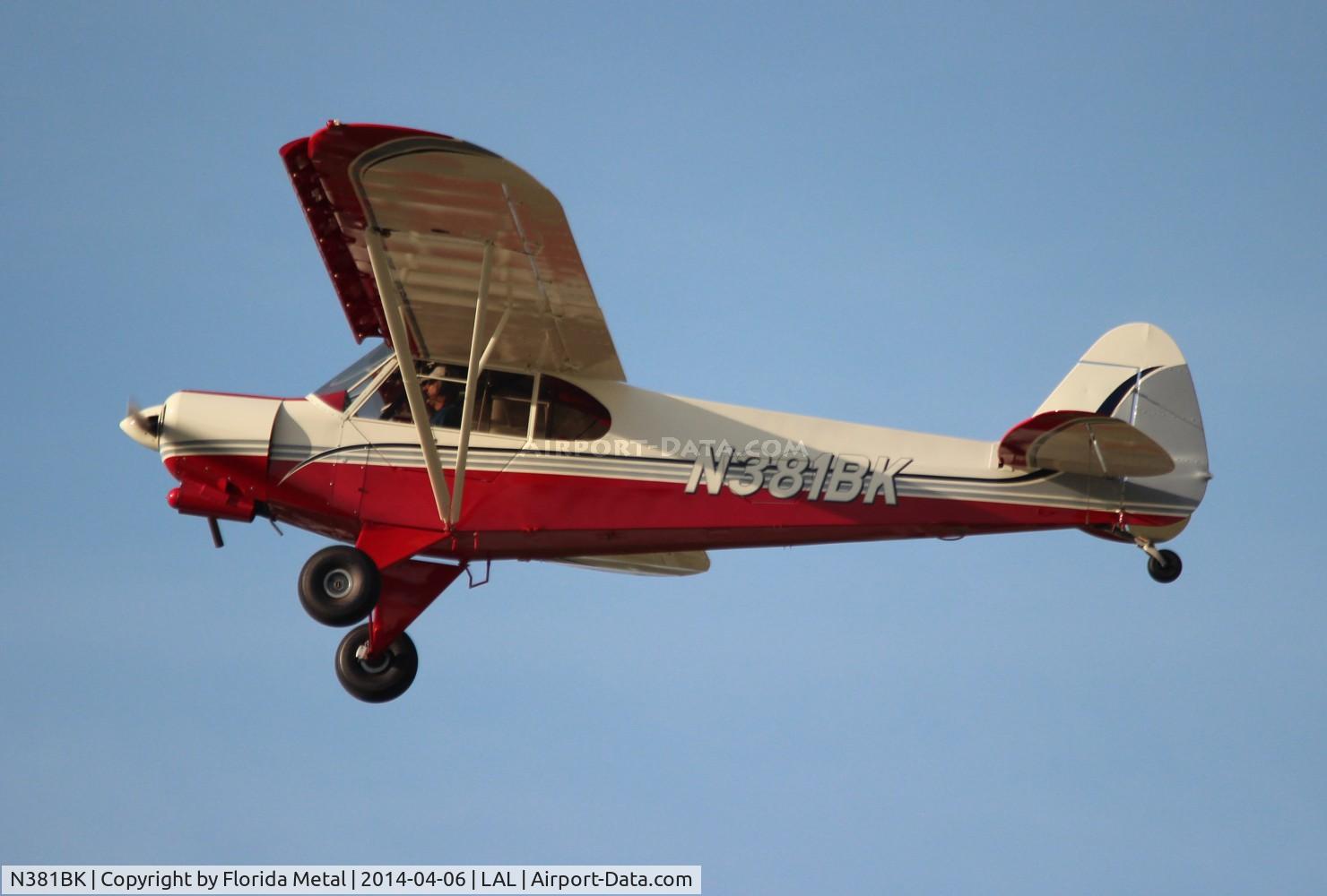 N381BK, 2013 Mark Welte Hein Super Cub/DC-15 C/N TIR-001, Super Cub