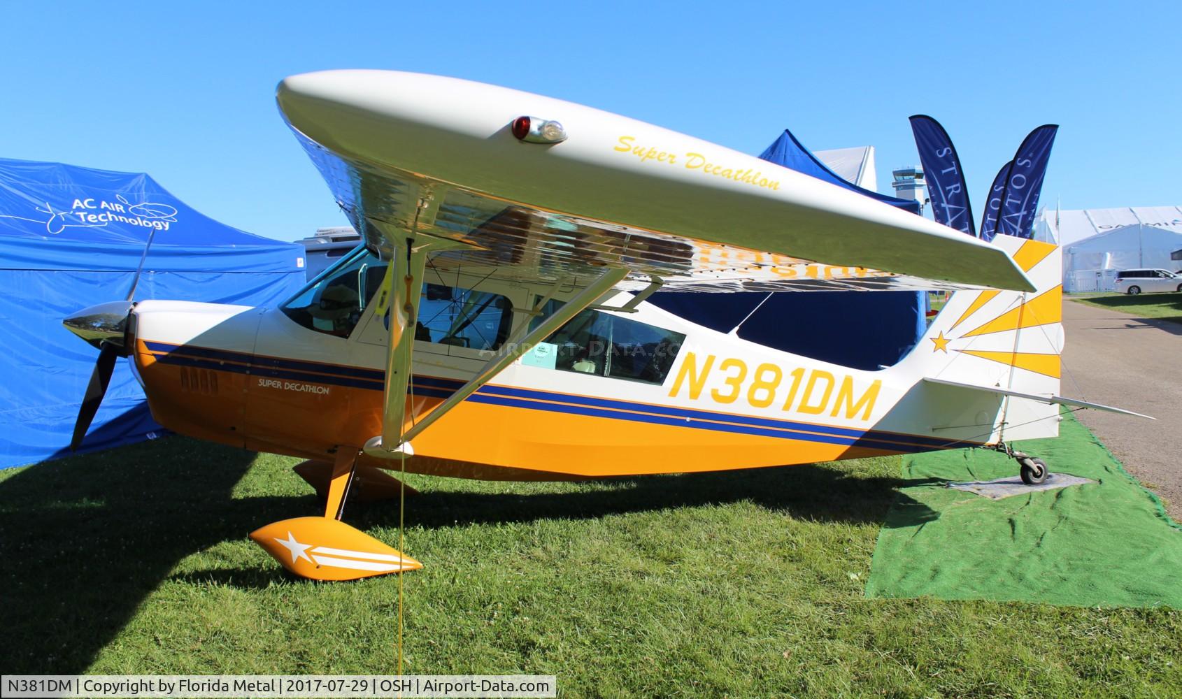 N381DM, 2000 American Champion 8KCAB Decathlon C/N 865-2000, Champion 8KCAB
