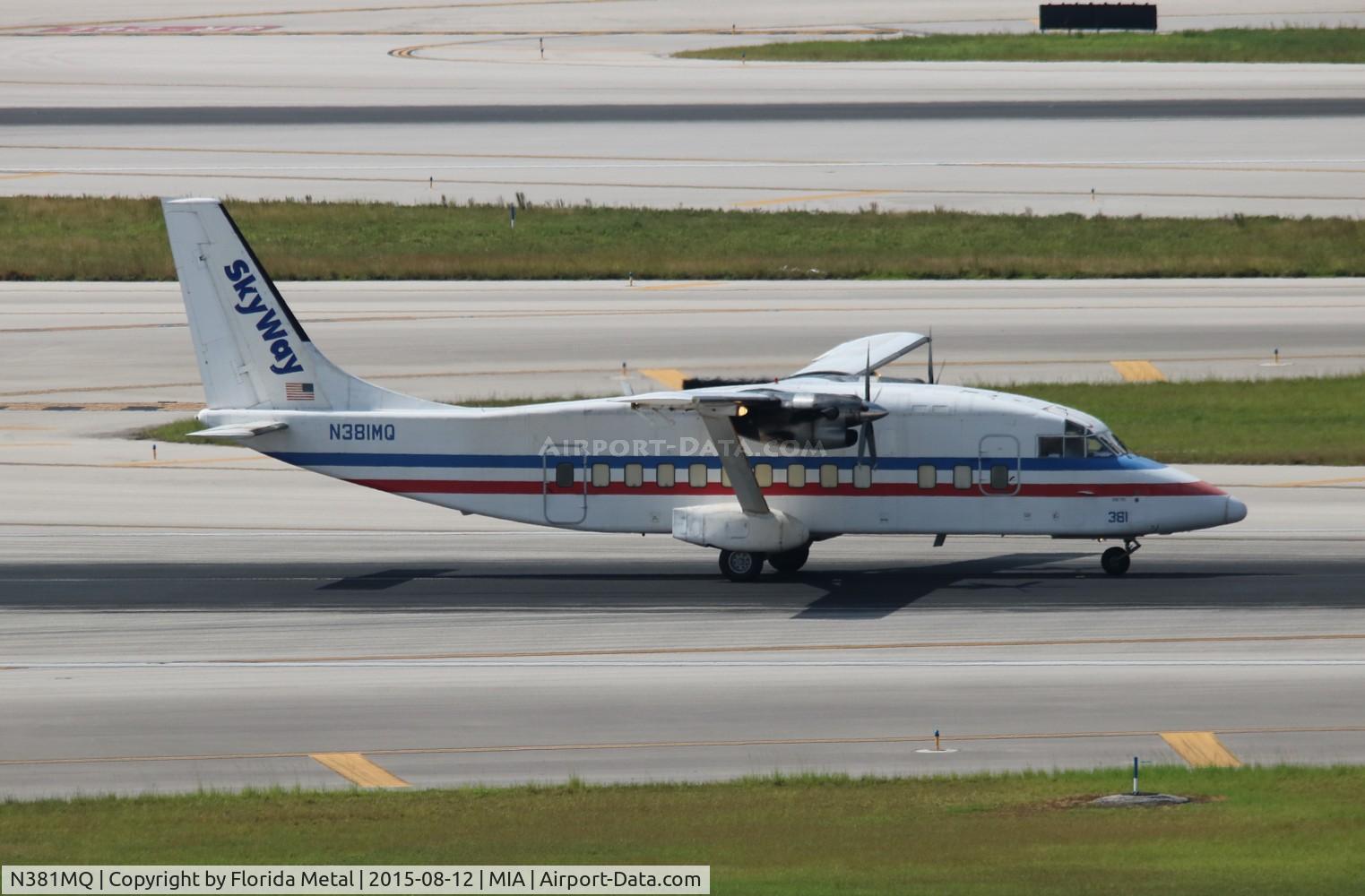 N381MQ, 1986 Short SD3-60-200 C/N SH3703, Skyway