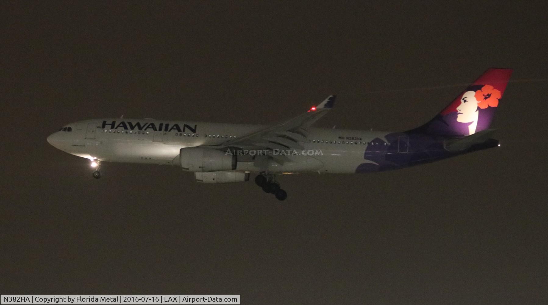 N382HA, 2010 Airbus A330-243 C/N 1171, Hawaiian