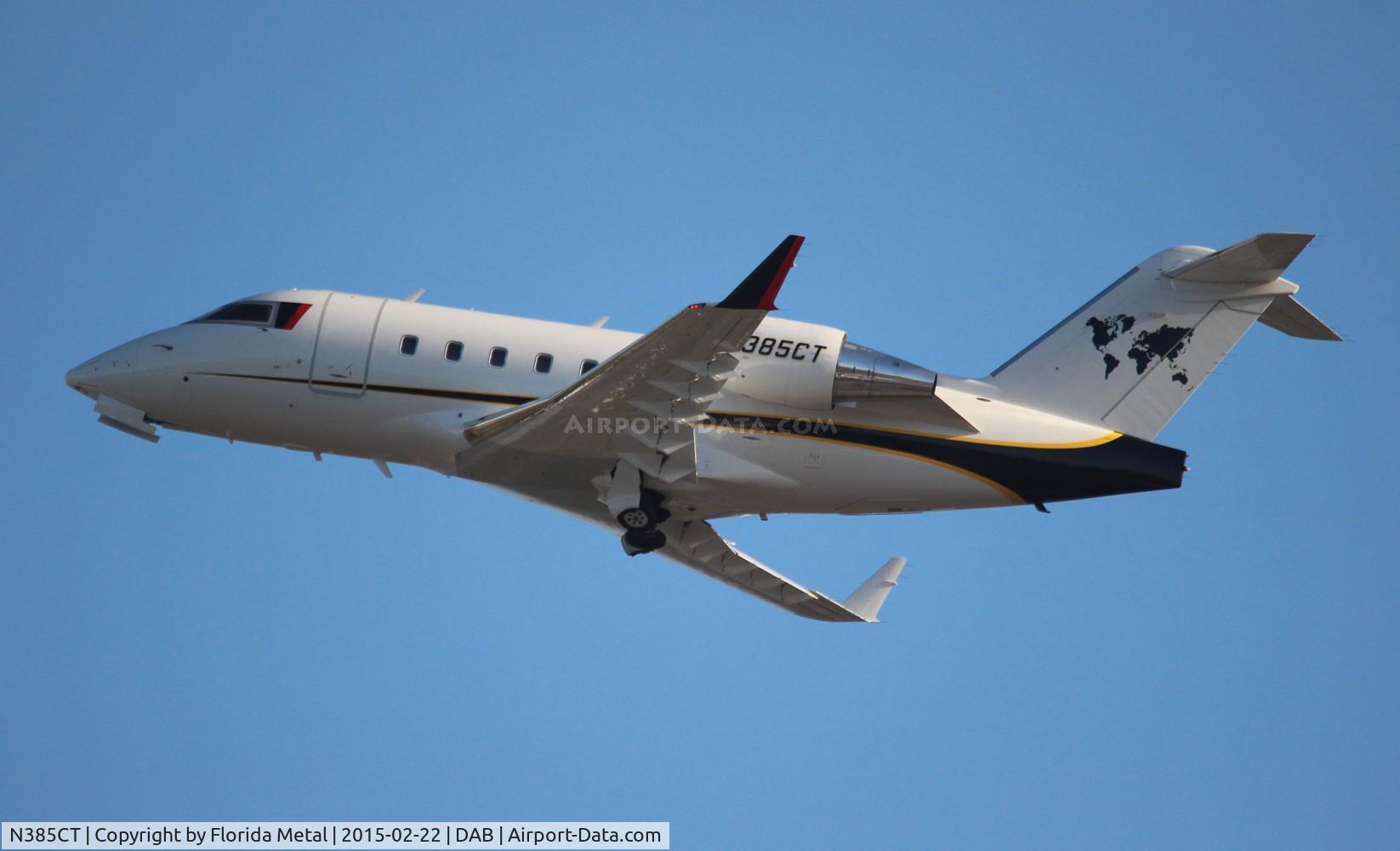 N385CT, 2004 Bombardier Challenger 604 (CL-600-2B16) C/N 5592, CAT Challenger 604