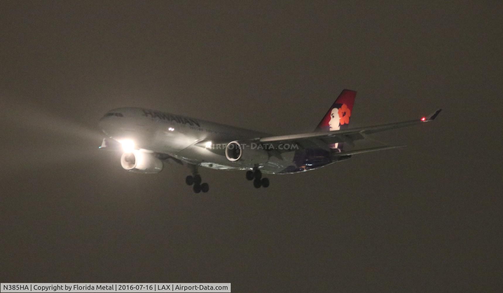 N385HA, 2012 Airbus A330-243 C/N 1295, Hawaiian