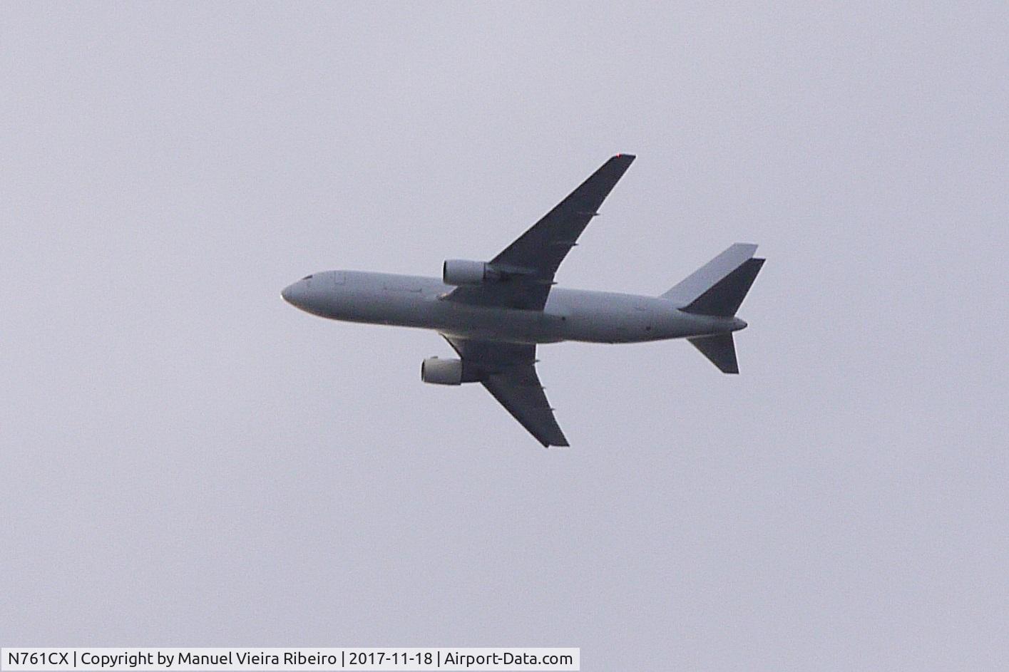 N761CX, 1985 Boeing 767-223(SF) C/N 22318, Approach to SeaTac