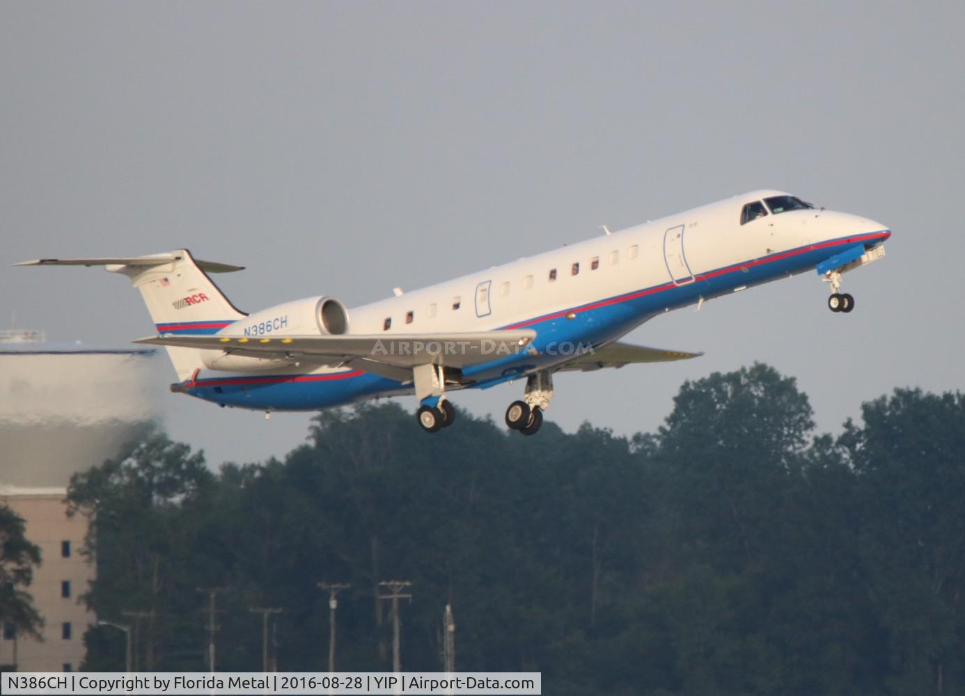 N386CH, 2001 Embraer ERJ-135LR (EMB-135LR) C/N 145467, Richard Childress Racing