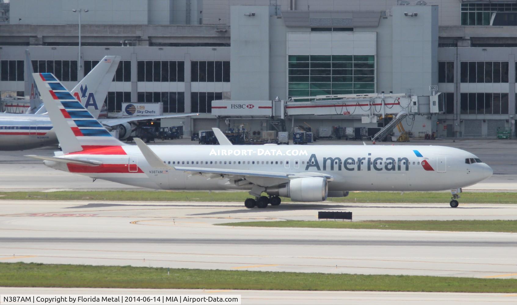 N387AM, 1994 Boeing 767-323 C/N 27184, American