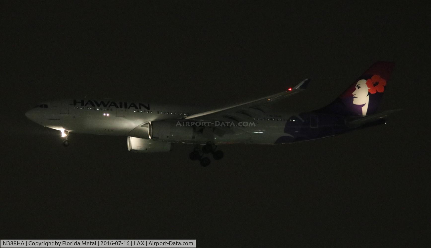 N388HA, 2012 Airbus A330-243 C/N 1310, Hawaiian