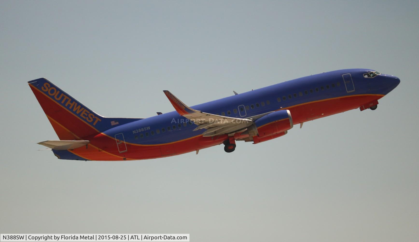 N388SW, 1994 Boeing 737-3H4 C/N 26591, Southwest