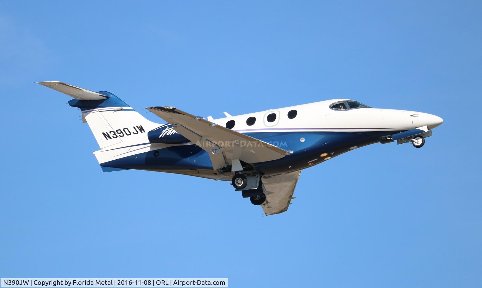 N390JW, Raytheon Aircraft Company 390 C/N RB-78, Premier 390