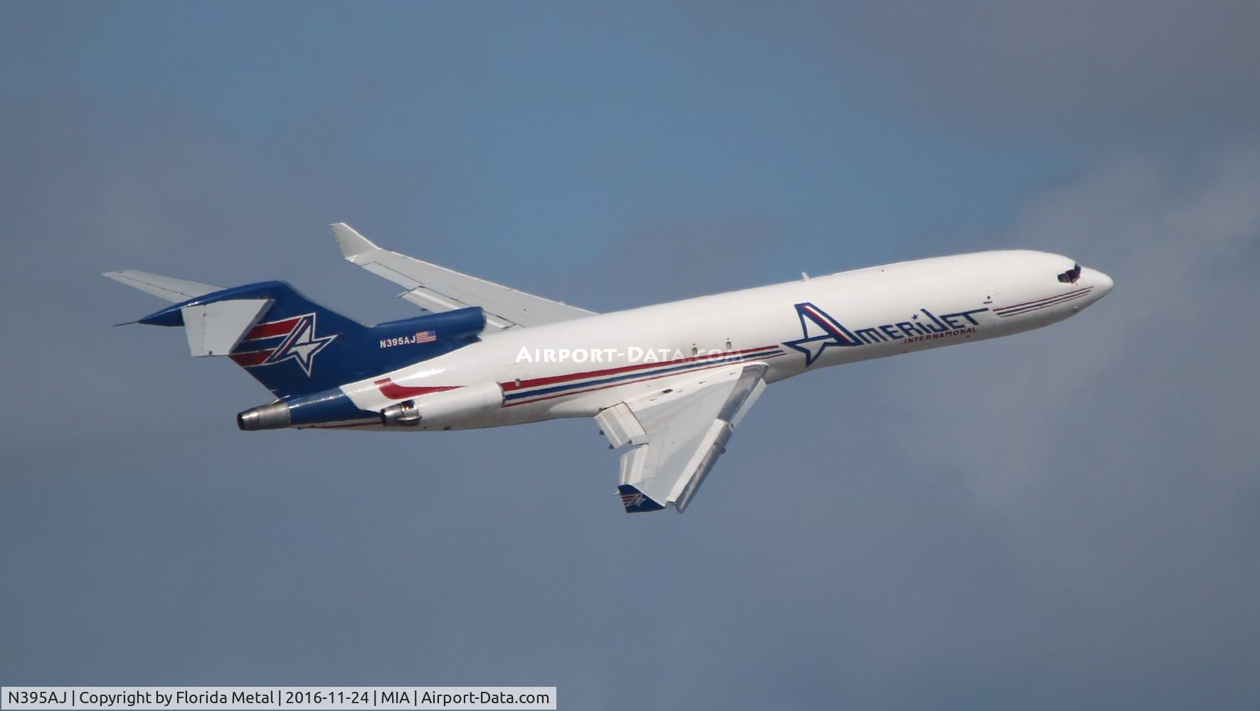 N395AJ, 1975 Boeing 727-233F C/N 21100, Amerijet 727