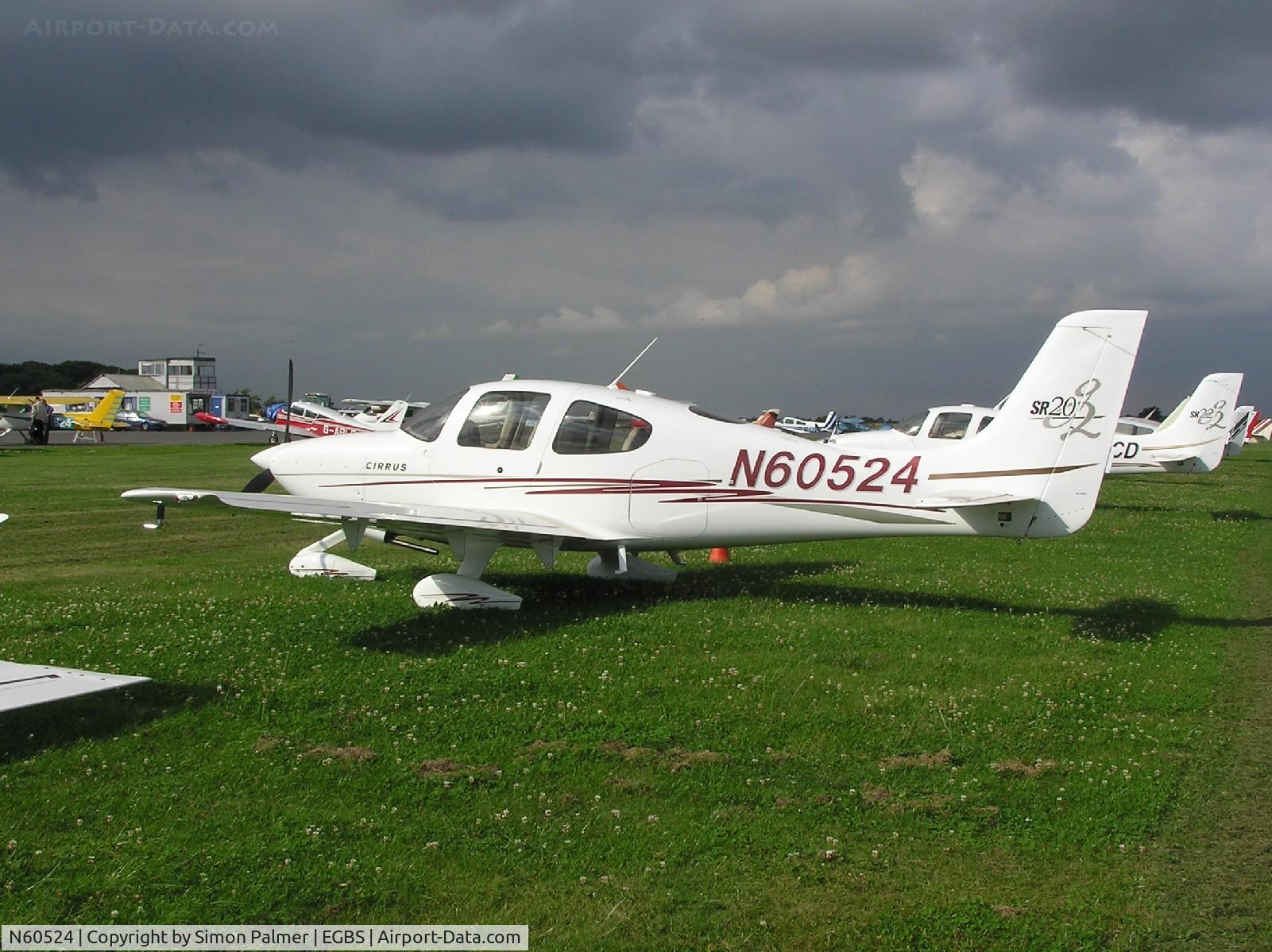 N60524, 2005 Cirrus SR20 G2 C/N 1491, Cirrus at Turweston