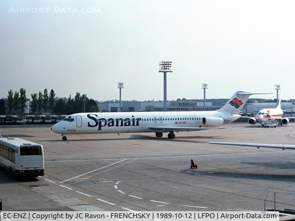 EC-ENZ, 1975 Douglas DC-9-51 C/N 47656, SPANAIR at Paris Orly South