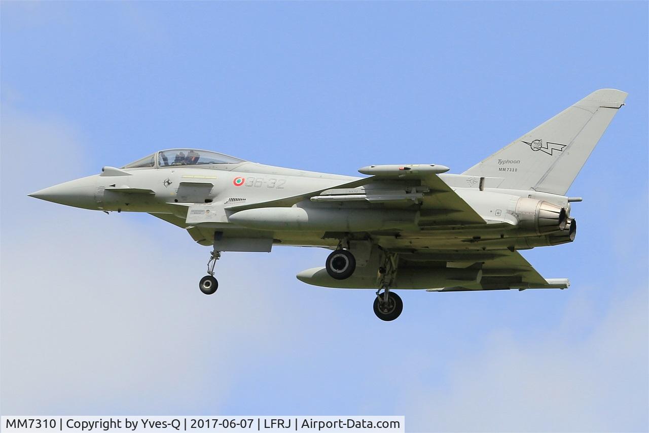 MM7310, Eurofighter EF-2000 Typhoon S C/N IS042, Eurofighter EF-2000 Typhoon S, On final rwy 26, Landivisiau Naval Air Base (LFRJ) Tiger Meet 2017