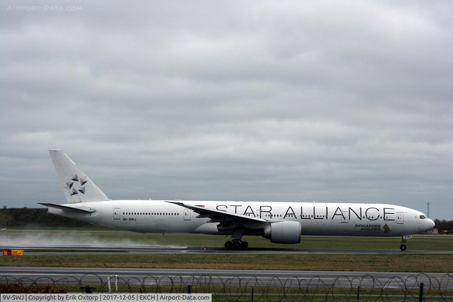 9V-SWJ, 2007 Boeing 777-312/ER C/N 34575, 9W-SWJ taking off rw 22R