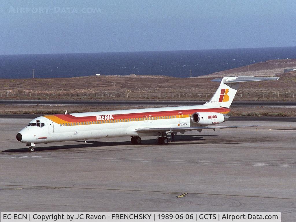 EC-ECN, 1987 McDonnell Douglas MD-83 (DC-9-83) C/N 49401, IBERIA from Madrid Barajas
