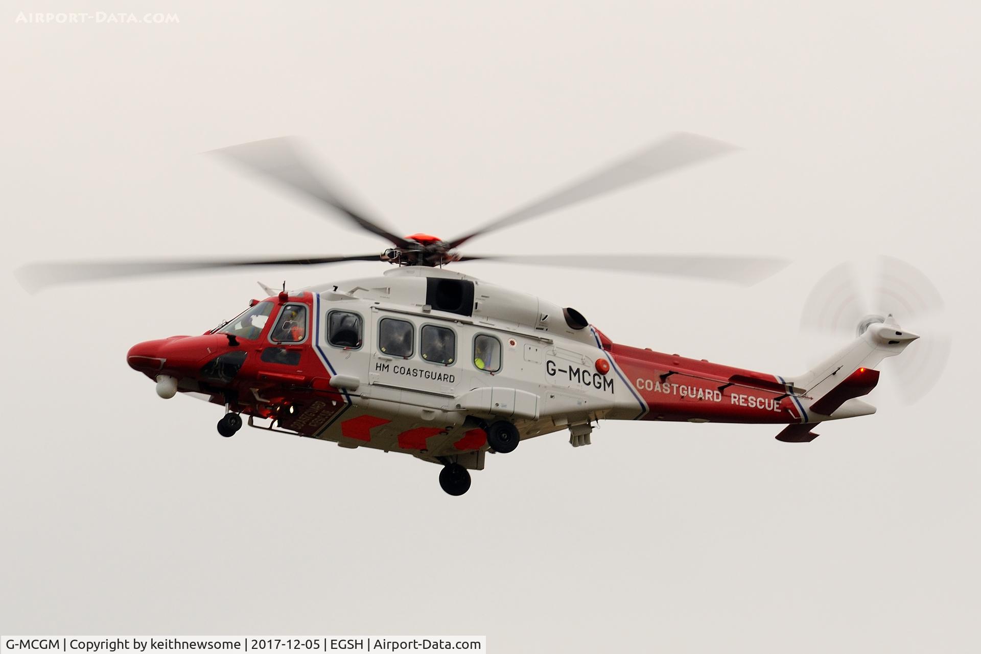 G-MCGM, 2014 AgustaWestland AW189 C/N 89001, Welcome return visitor.