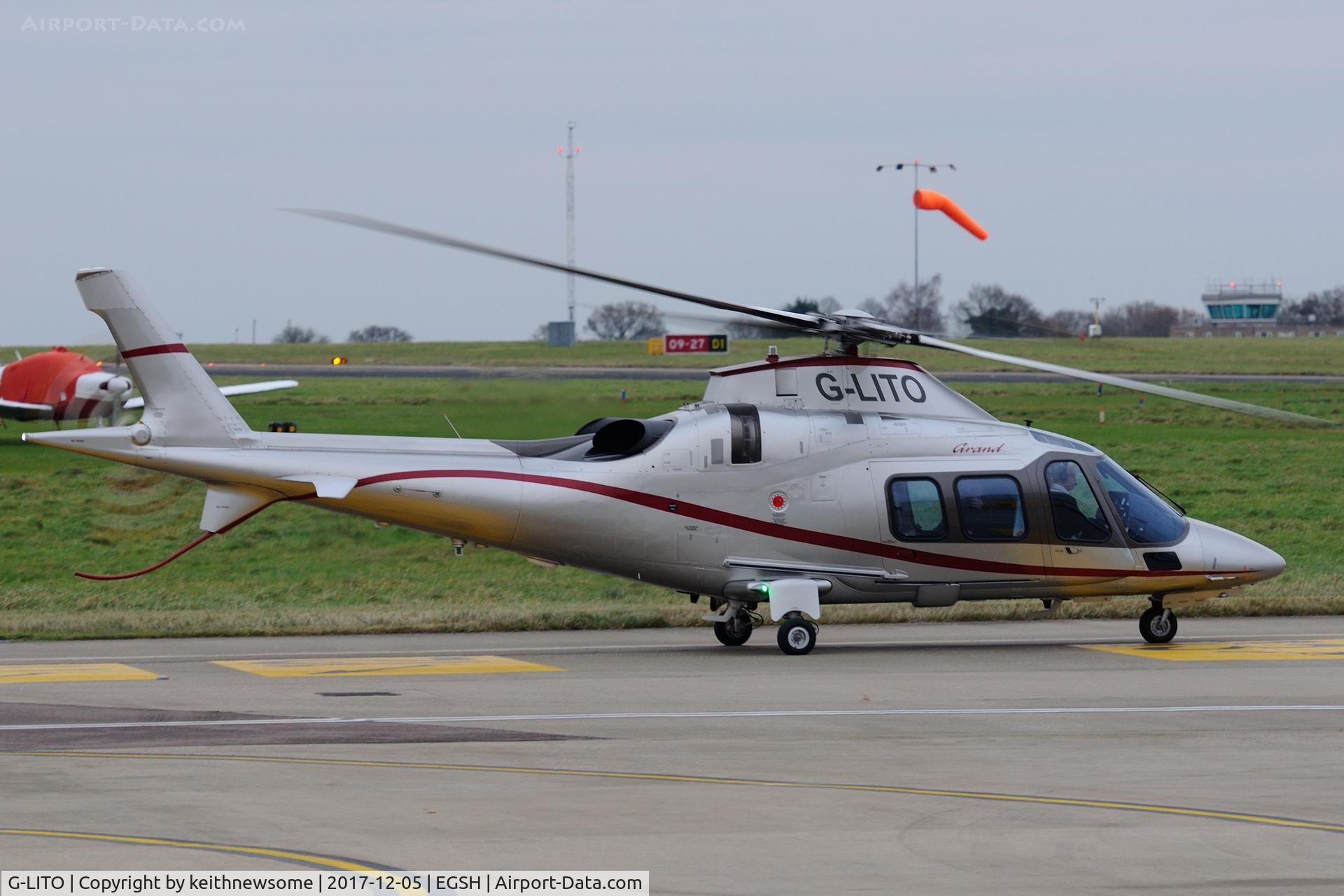 G-LITO, 2006 Agusta A109S Grand C/N 22015, Welcome return visitor.