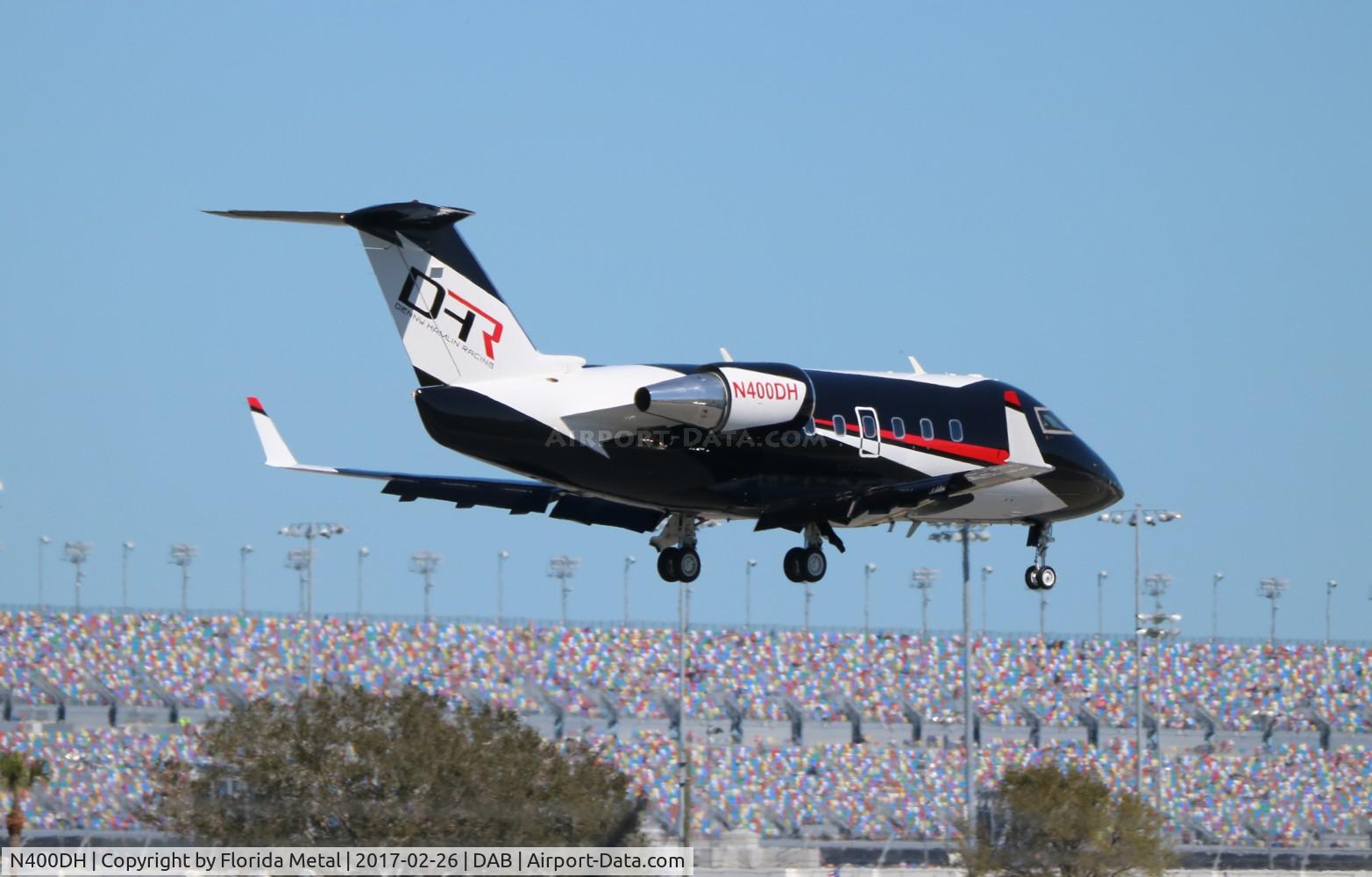 N400DH, 1989 Canadair 601-3A Challenger (CL-600-2B16) C/N 5036, Denny Hamlin