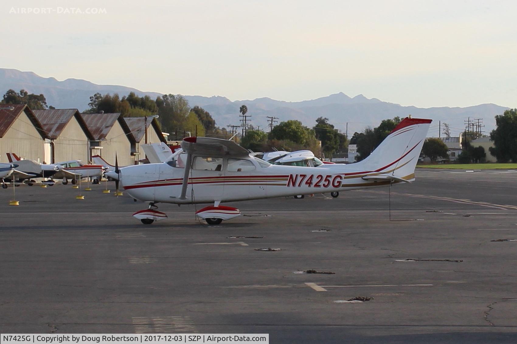 N7425G, 1970 Cessna 172K Skyhawk C/N 17259125, 1970 Cessna 172K, Lycoming O-320-E2D 150 Hp