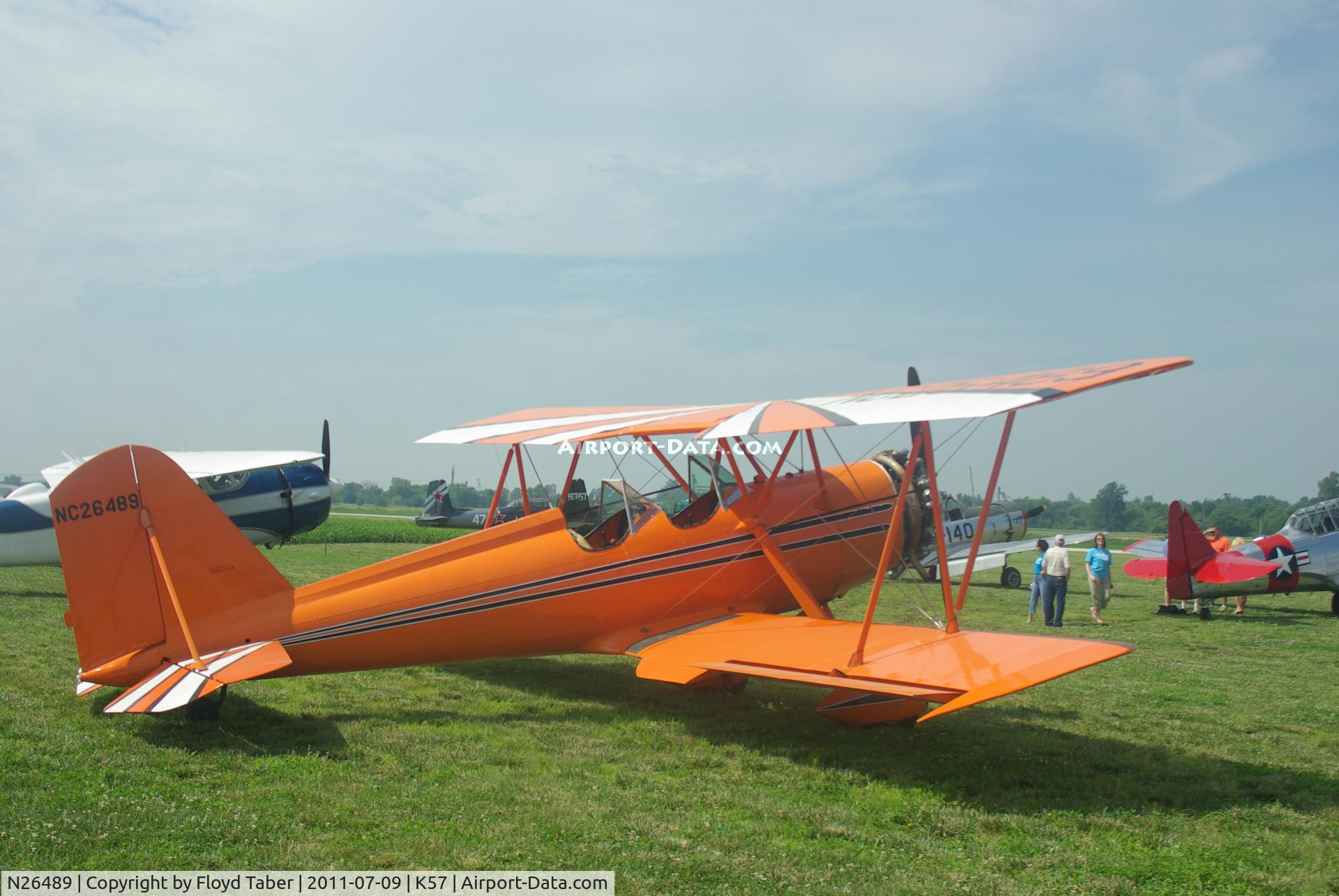 N26489, 1941 Meyers OTW C/N 42, At the airshow