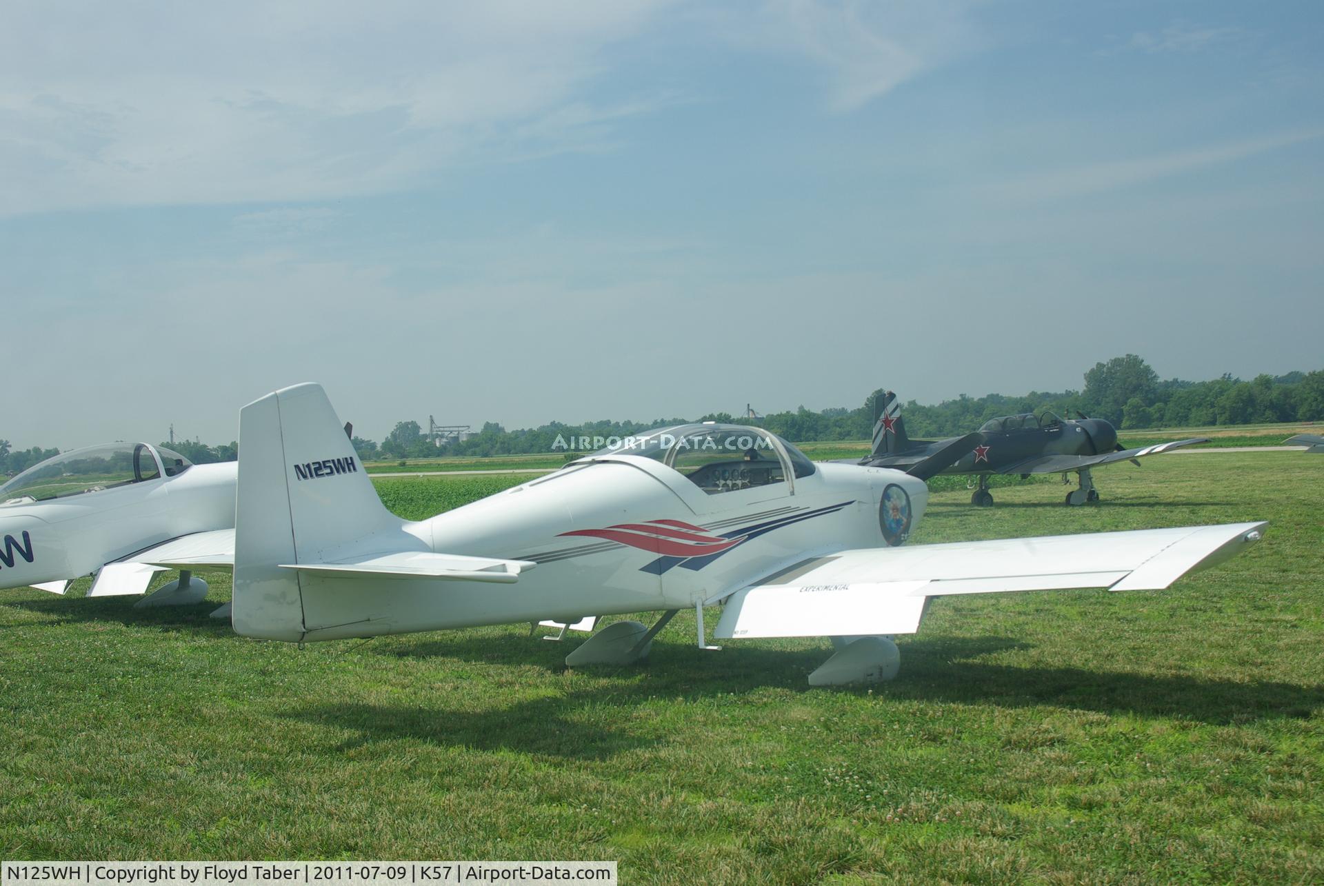 N125WH, 1999 Vans RV-6A C/N 23556, At the Flying Wingnuts Airshow