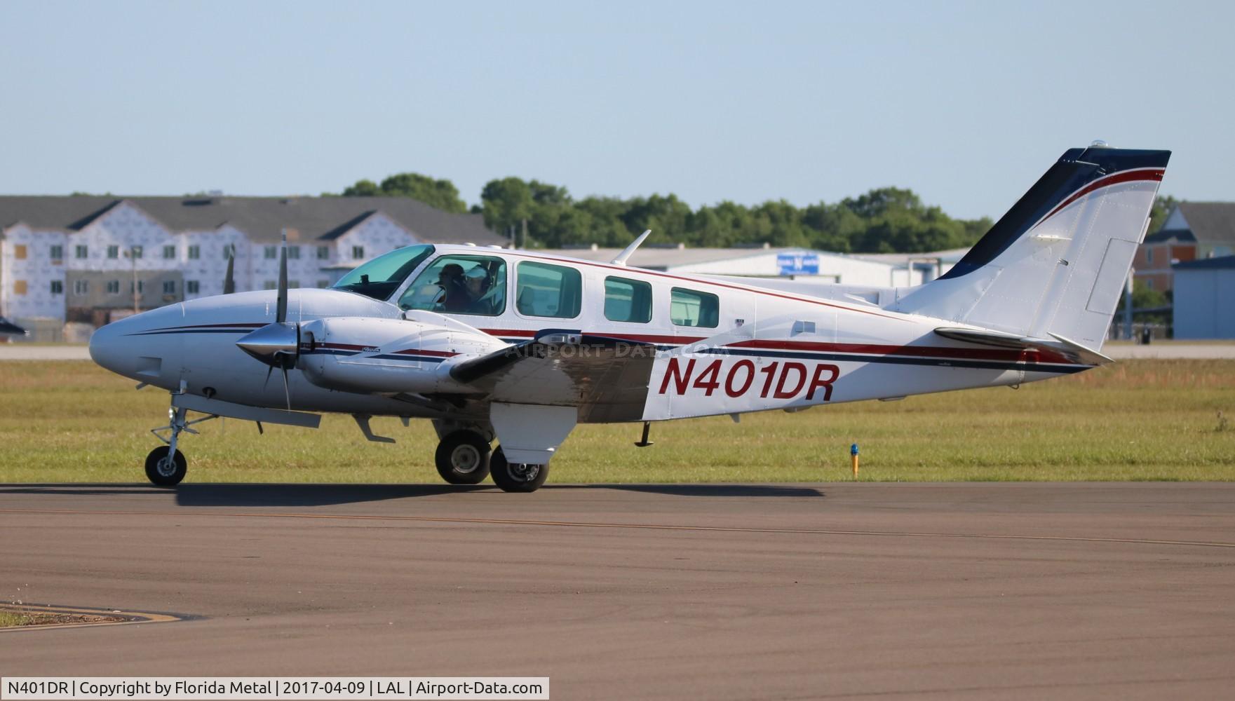 N401DR, 1980 Beech 58 Baron C/N TH-1138, Baron 58
