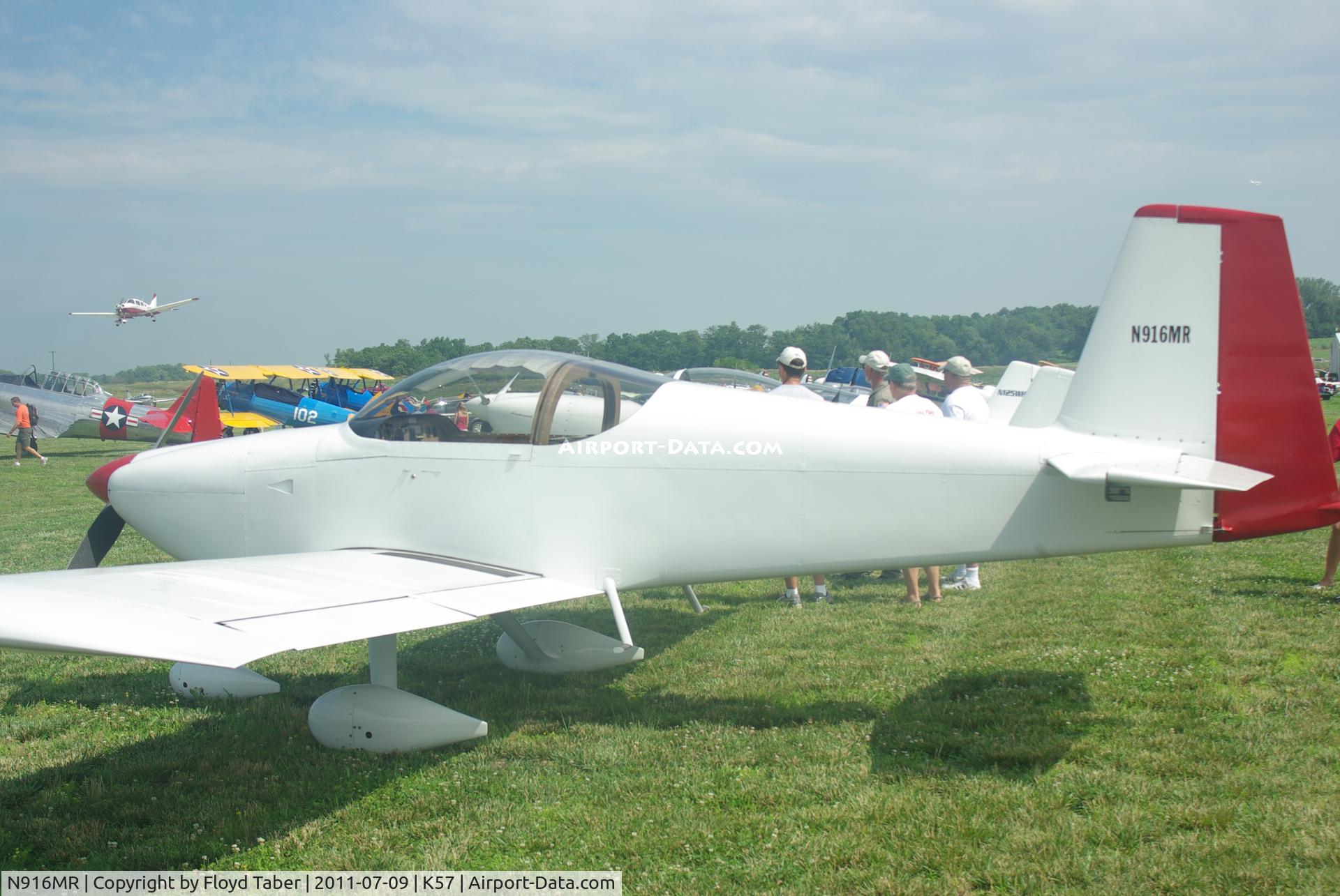 N916MR, 2007 Vans RV-7A C/N 70760, At the Flying Wingnuts Airshow