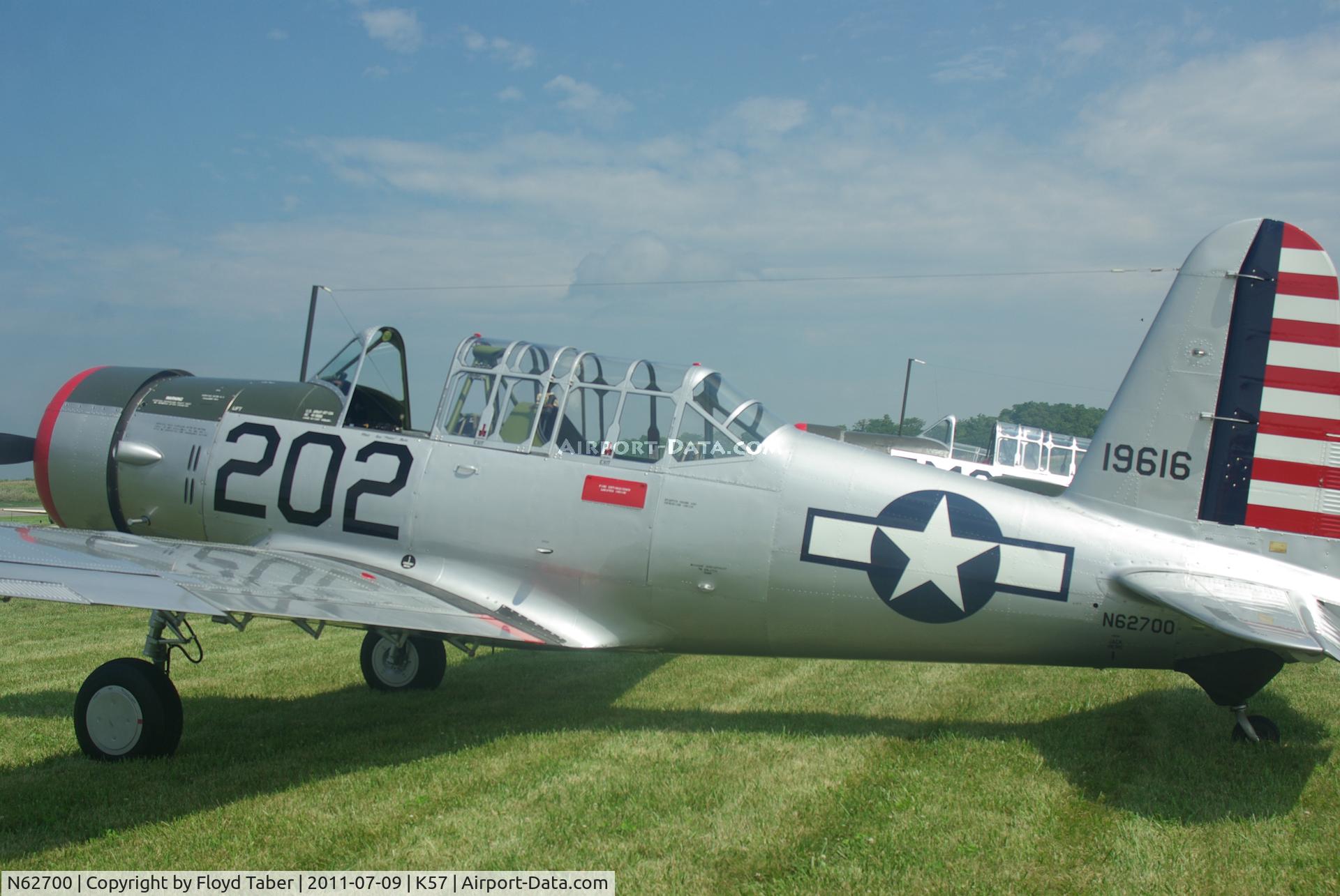 N62700, 1941 Convair BT-13A Valiant C/N 1850, At the Flying Wingnuts Airshow