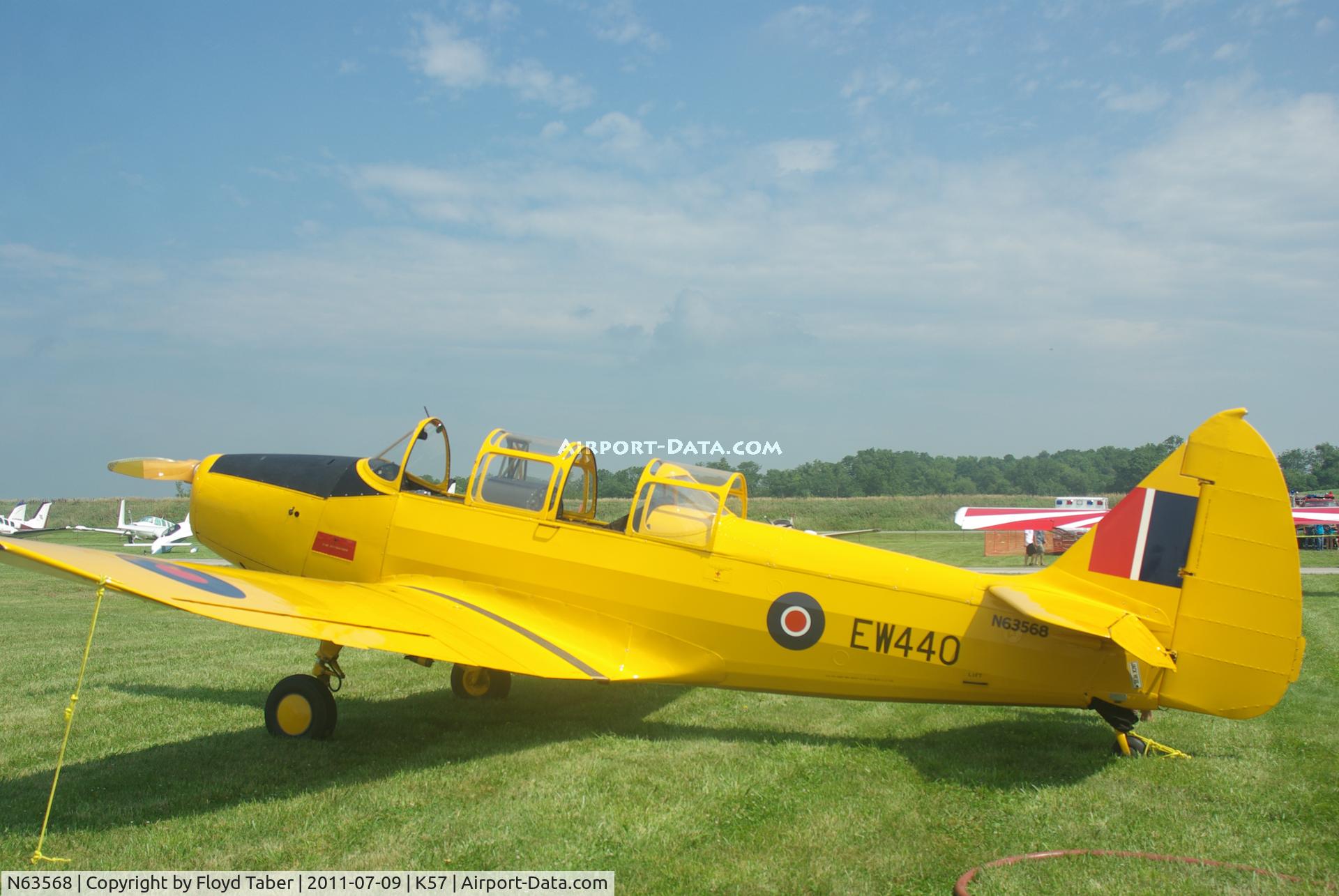 N63568, 1943 Fairchild M-62A-3 Cornell II C/N T43-4499, At the Flying Wingnuts Airshow