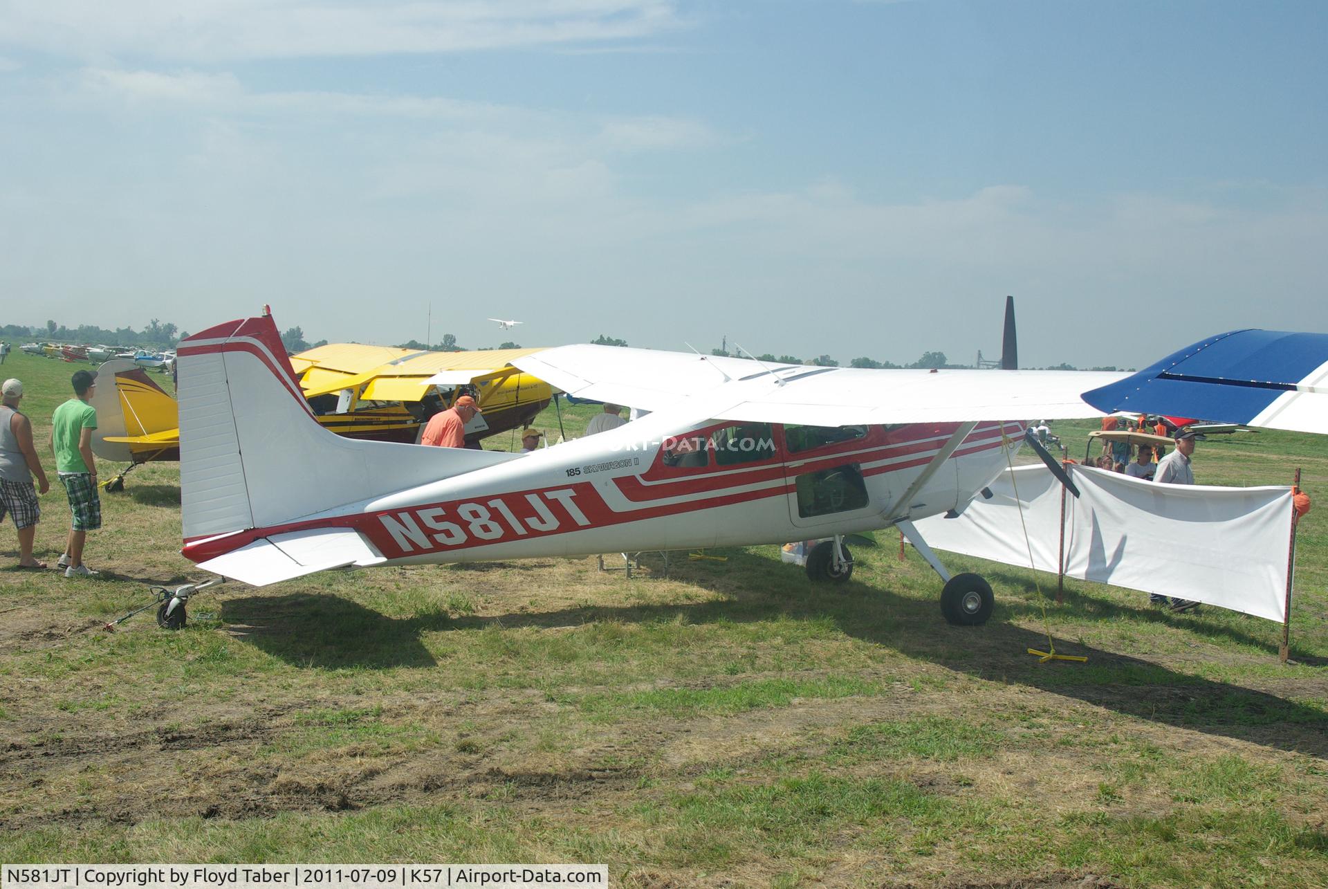 N581JT, 1978 Cessna A185F Skywagon 185 C/N 18503662, At the Flying Wingnuts Airshow