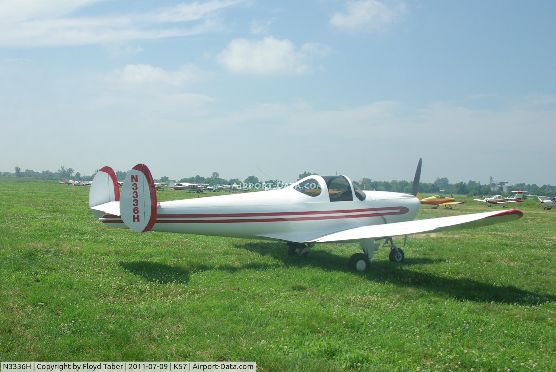 N3336H, 1947 Erco 415CD Ercoupe C/N 3961, At the Flying Wingnuts Airshow