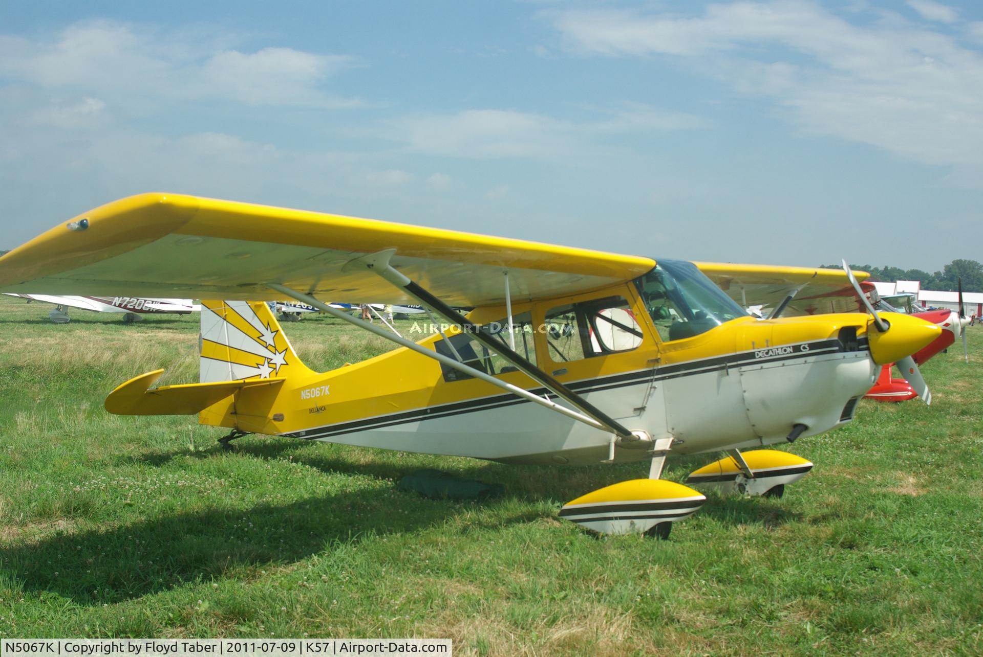 N5067K, 1979 Bellanca 8KCAB Decathlon C/N 589-80, At the Flying Wingnuts Airshow