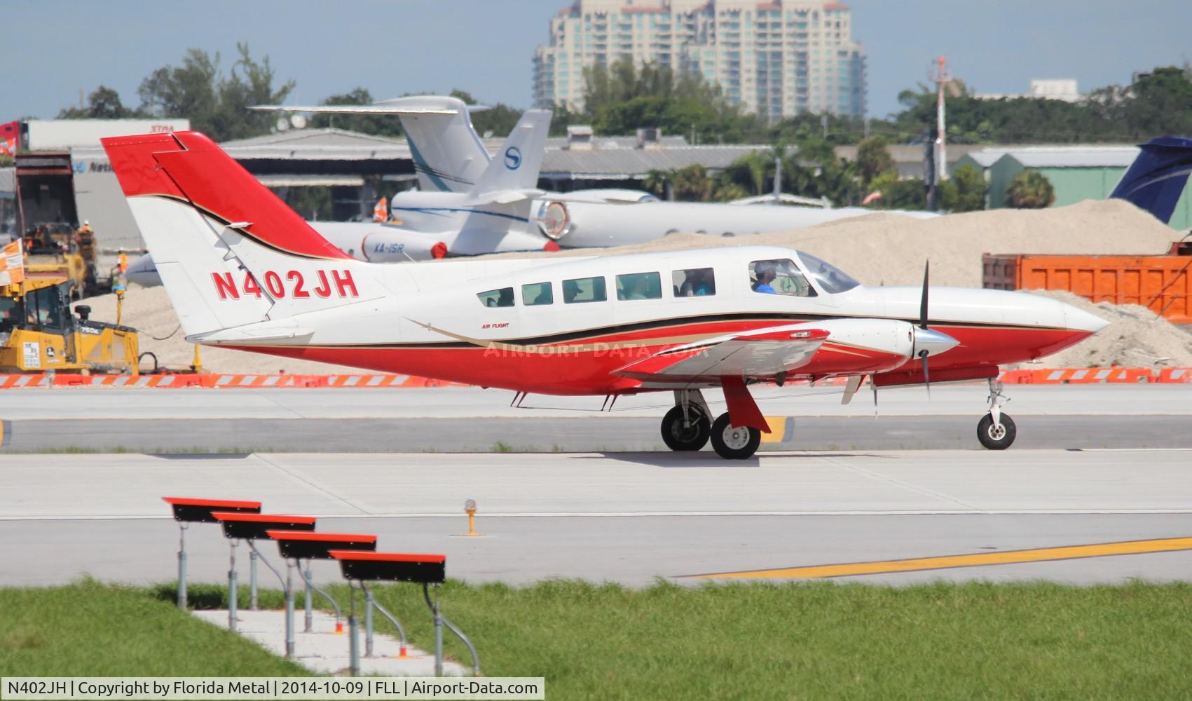 N402JH, 1980 Cessna 402C C/N 402C0500, Cessna 402C