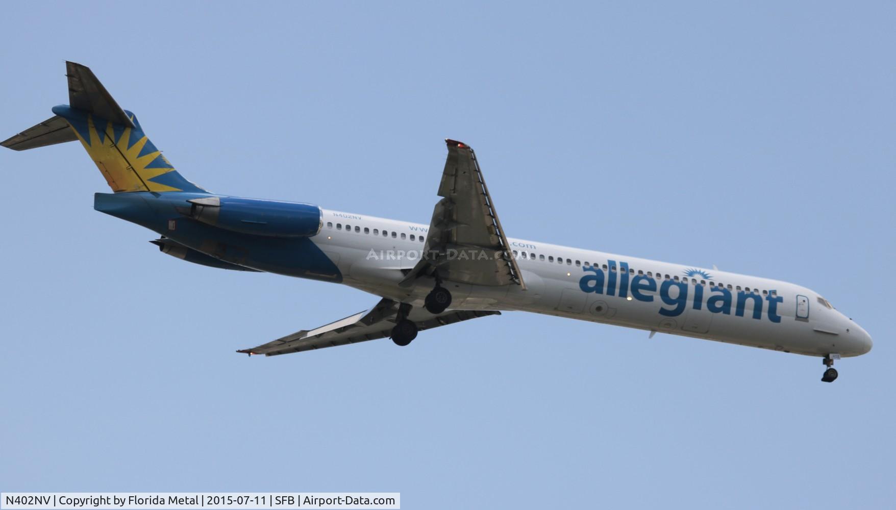 N402NV, 1989 McDonnell Douglas MD-88 C/N 49763, Allegiant