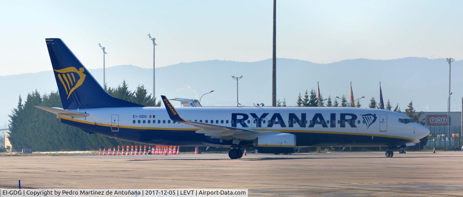 EI-GDG, 2017 Boeing 737-8AS C/N 44804, Foronda - Vitoria-Gasteiz - España